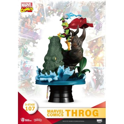 D-STAGE MARVEL THROG STATUA FIGURE DIORAMA BEAST KINGDOM
