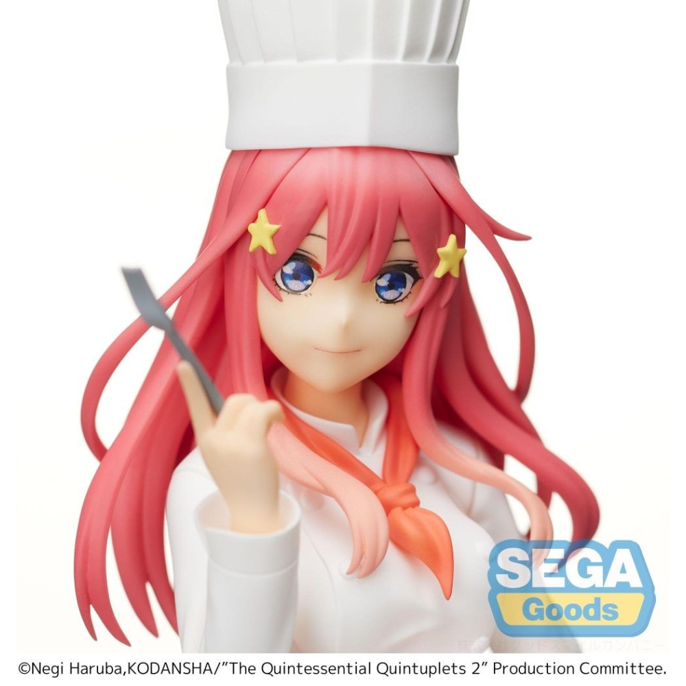 SEGA GOODS THE QUINTESSENTIAL QUINTUPLETS ITSUKI NAKANO COOK SPM STATUE FIGURE