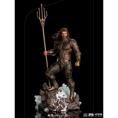 ZACK SNYDER JUSTICE LEAGUE AQUAMAN BDS ART SCALE 1/10 STATUA FIGURE IRON STUDIOS