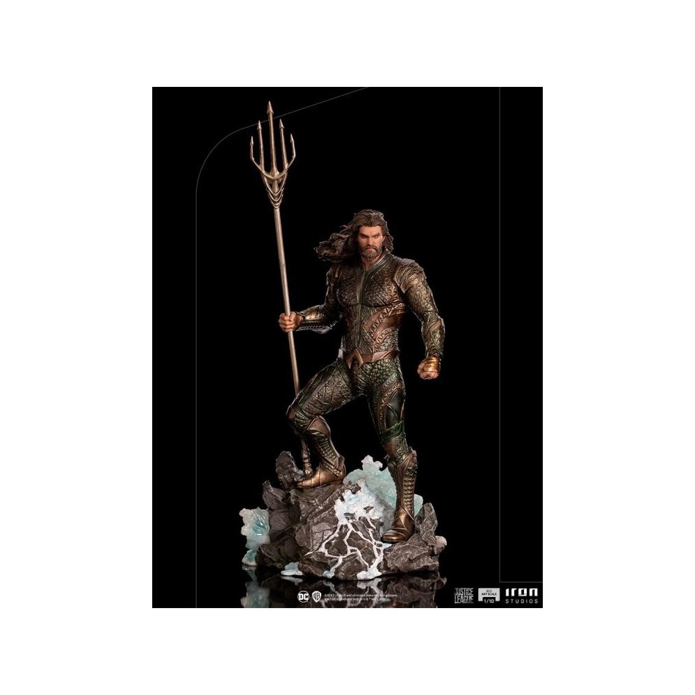 ZACK SNYDER JUSTICE LEAGUE AQUAMAN BDS ART SCALE 1/10 STATUA FIGURE IRON STUDIOS