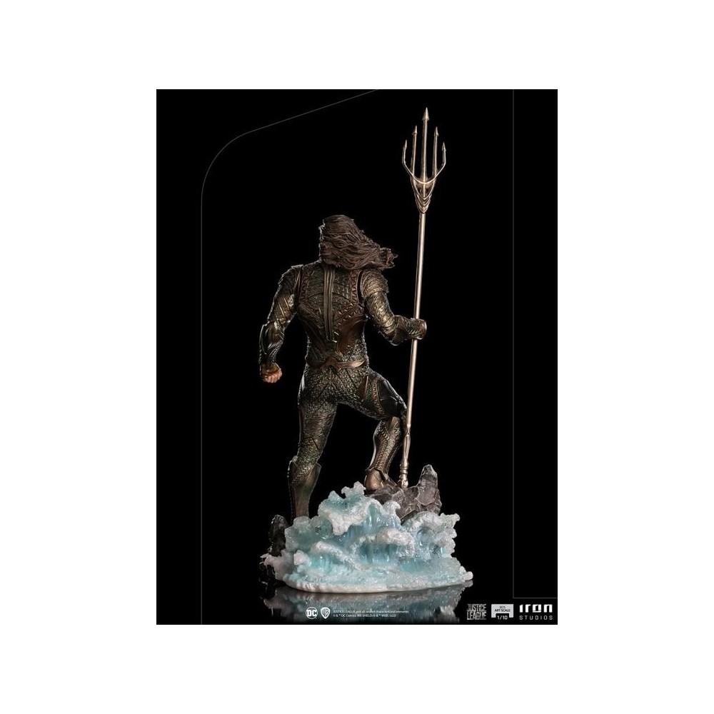 ZACK SNYDER JUSTICE LEAGUE AQUAMAN BDS ART SCALE 1/10 STATUA FIGURE IRON STUDIOS