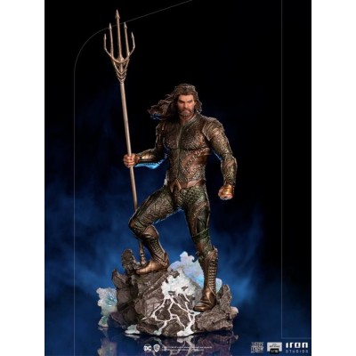 ZACK SNYDER JUSTICE LEAGUE AQUAMAN BDS ART SCALE 1/10 STATUA FIGURE IRON STUDIOS