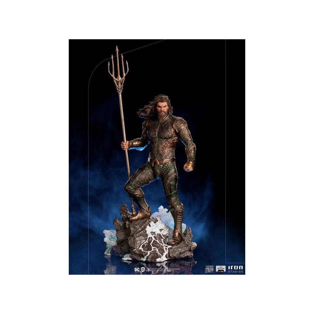 ZACK SNYDER JUSTICE LEAGUE AQUAMAN BDS ART SCALE 1/10 STATUA FIGURE IRON STUDIOS