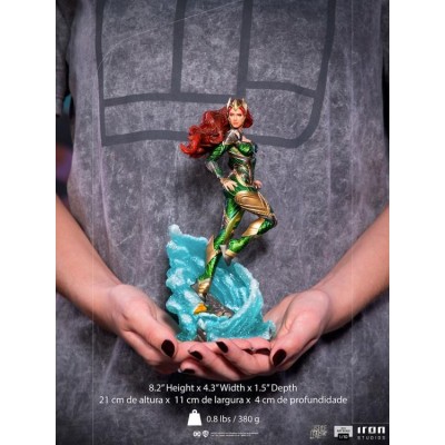 IRON STUDIOS ZACK SNYDER JUSTICE LEAGUE MERA BDS ART SCALE 1/10 STATUE FIGURE