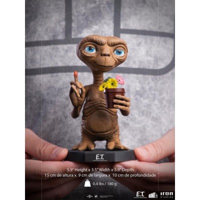 E.T. THE EXTRA-TERRESTRIAL MINICO FIGURE STATUA IRON STUDIOS