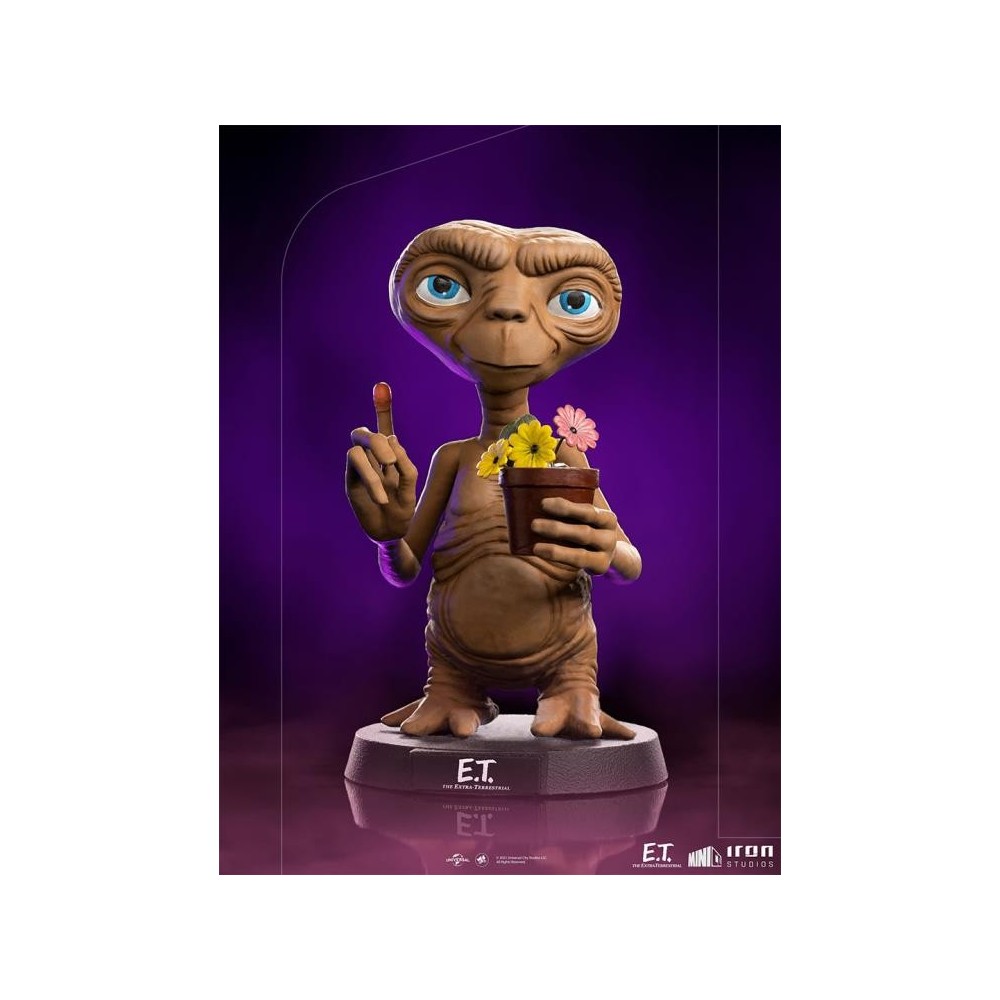 E.T. THE EXTRA-TERRESTRIAL MINICO FIGURE STATUA IRON STUDIOS