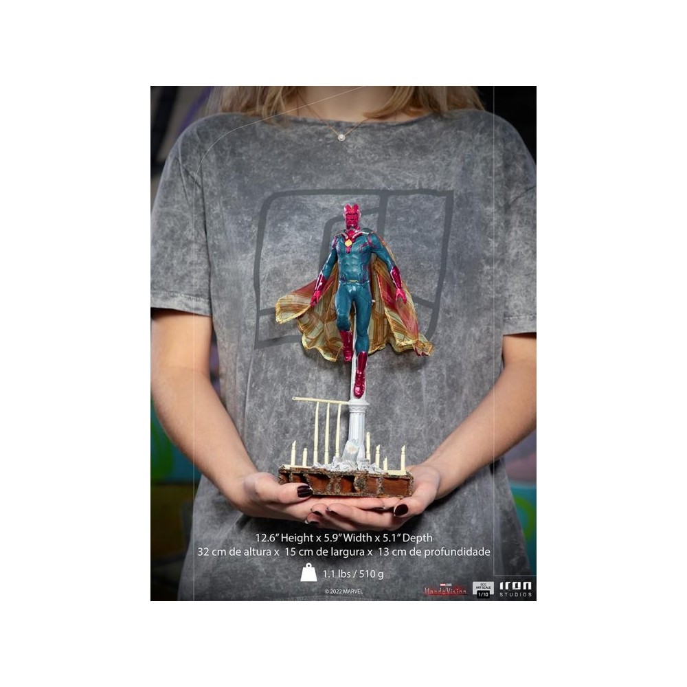 WANDAVISION VISION BDS ART SCALE 1/10 STATUA FIGURE IRON STUDIOS