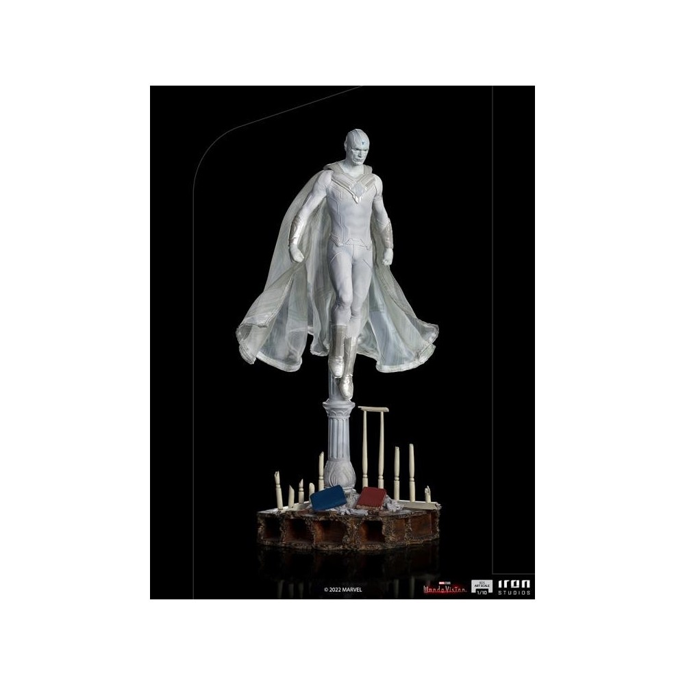 WANDAVISION WHITE VISION BDS ART SCALE 1/10 STATUA FIGURE IRON STUDIOS