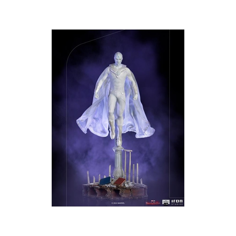 IRON STUDIOS WANDAVISION WHITE VISION BDS ART SCALE 1/10 STATUE FIGURE