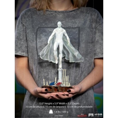 WANDAVISION WHITE VISION BDS ART SCALE 1/10 STATUA FIGURE IRON STUDIOS