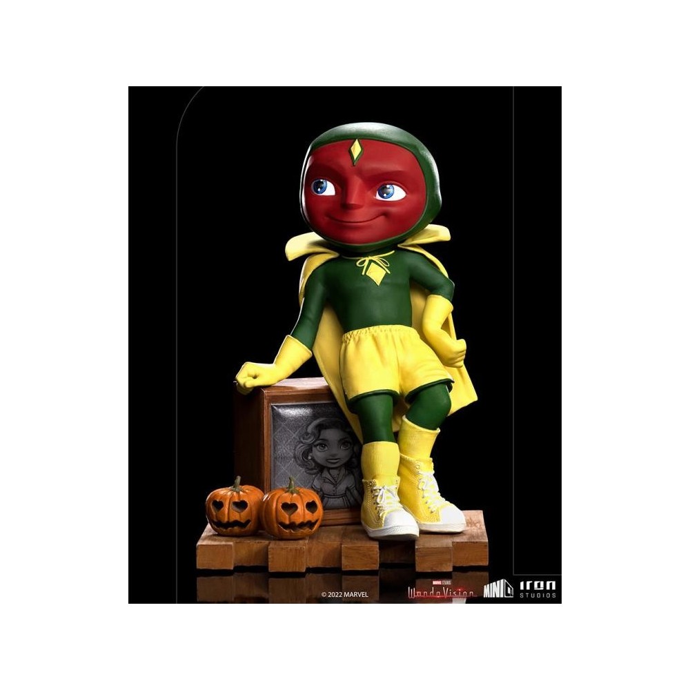 WANDAVISION HALLOWEEN VISION MINICO FIGURE STATUA IRON STUDIOS