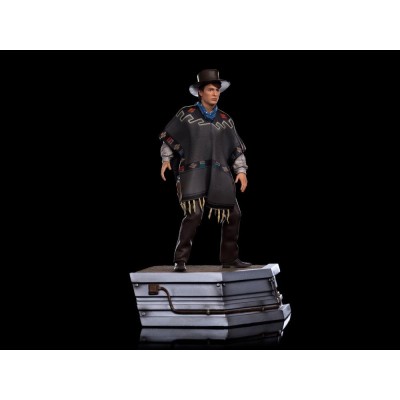 RITORNO AL FUTURO III MARTY MCFLY BDS ART SCALE 1/10 STATUA FIGURE IRON STUDIOS