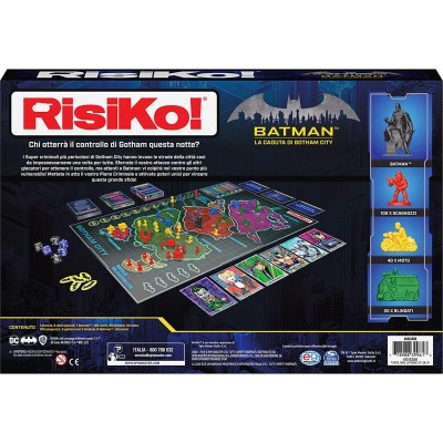SPIN MASTER  RISIKO! BATMAN LA CADUTA DI GOTHAM CITY - BOARD GAME ITALIAN