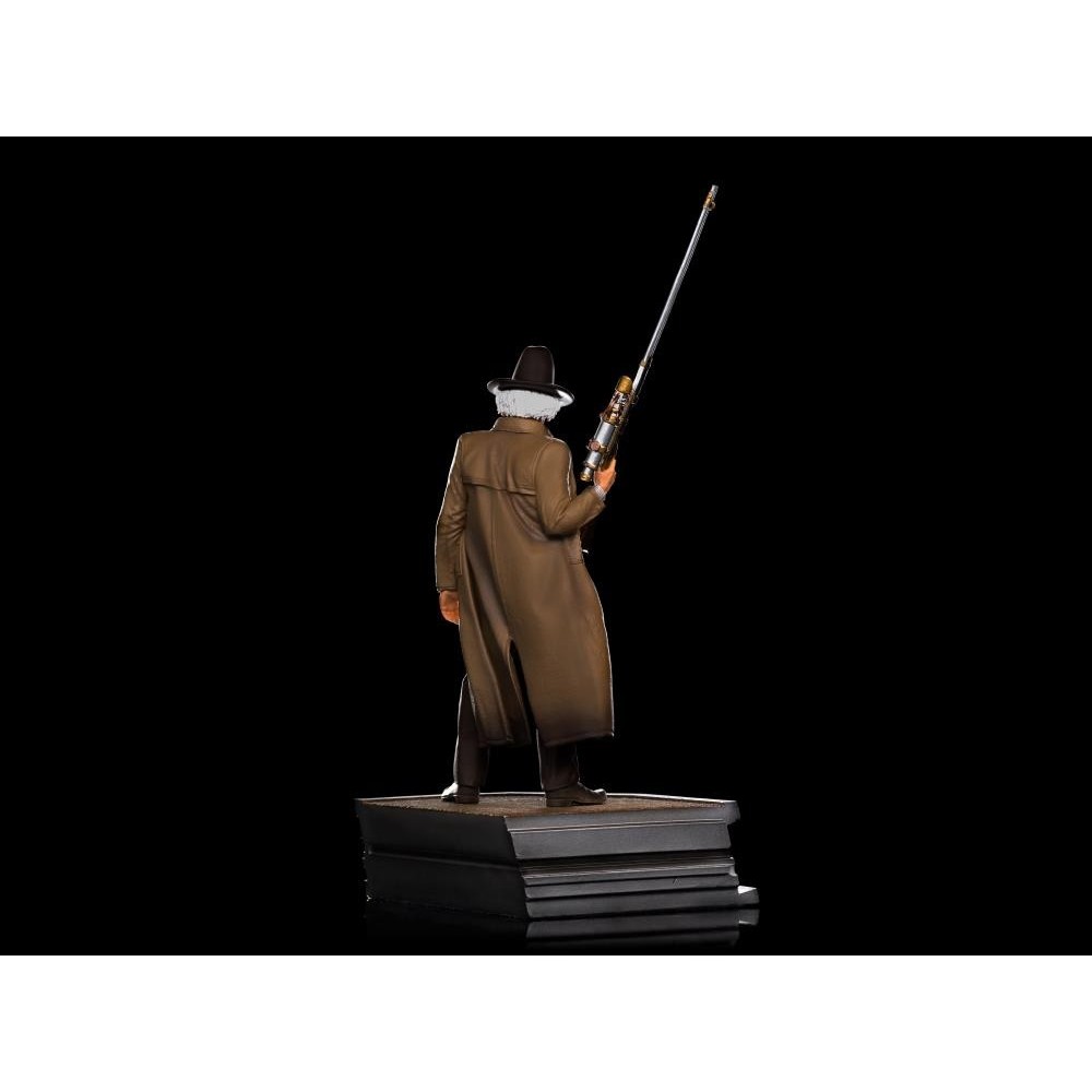 RITORNO AL FUTURO III DOC BROWN BDS ART SCALE 1/10 STATUA FIGURE IRON STUDIOS
