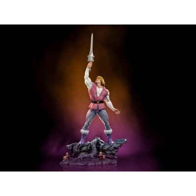 IRON STUDIOS MASTERS OF THE UNIVERSE PRINCE ADAM BDS ART SCALE 1/10 STATUE FIGURE