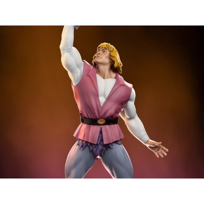 IRON STUDIOS MASTERS OF THE UNIVERSE PRINCE ADAM BDS ART SCALE 1/10 STATUE FIGURE