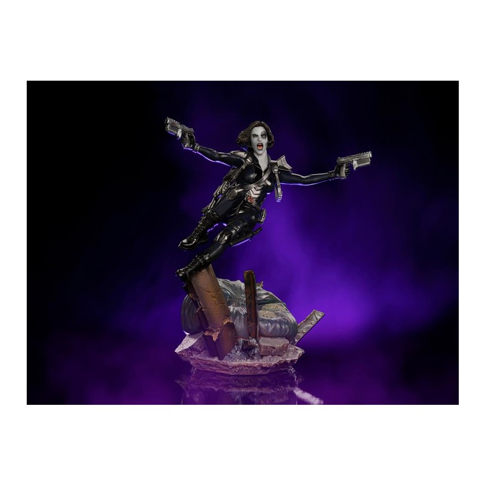 MARVEL COMICS X-MEN DOMINO BDS ART SCALE 1/10 STATUA FIGURE IRON STUDIOS