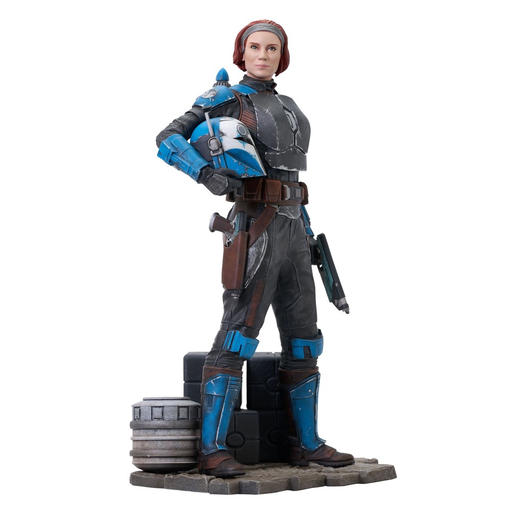 STAR WARS MILESTONES THE MANDALORIAN BO KATAN 30CM STATUA FIGURE DIAMOND SELECT