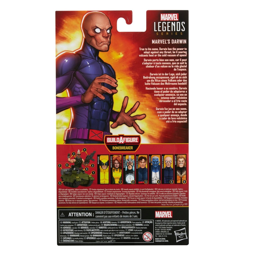 MARVEL LEGENDS X-MEN DARWIN ACTION FIGURE HASBRO
