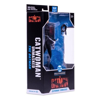 MC FARLANE DC MULTIVERSE "THE BATMAN" - CATWOMAN UNMASKED ACTION FIGURE