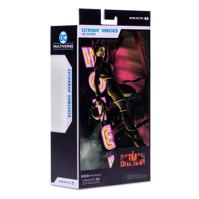 MC FARLANE DC MULTIVERSE "THE BATMAN" - CATWOMAN UNMASKED ACTION FIGURE