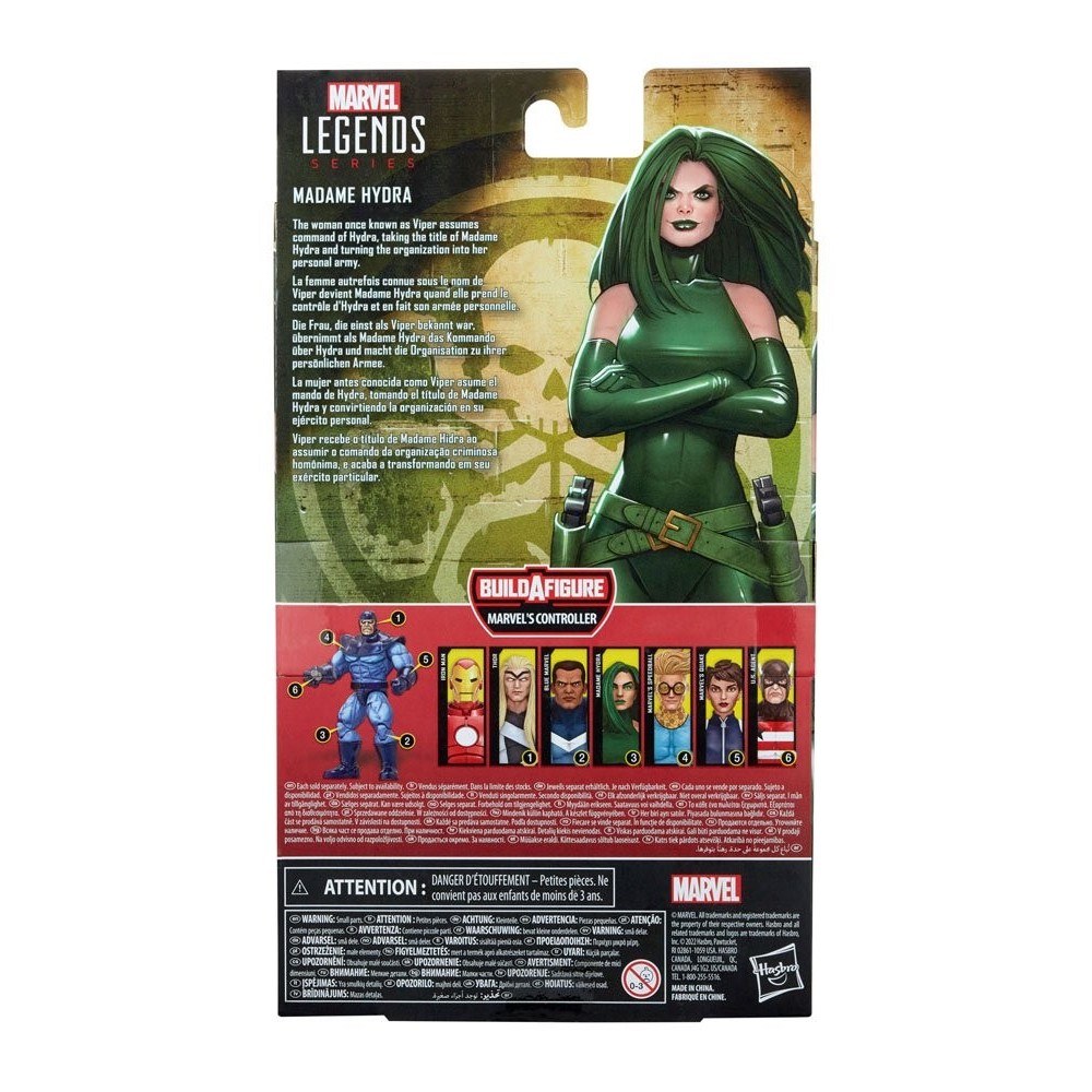 HASBRO MARVEL LEGENDS BAF CONTROLLER MADAME HYDRA ACTION FIGURE