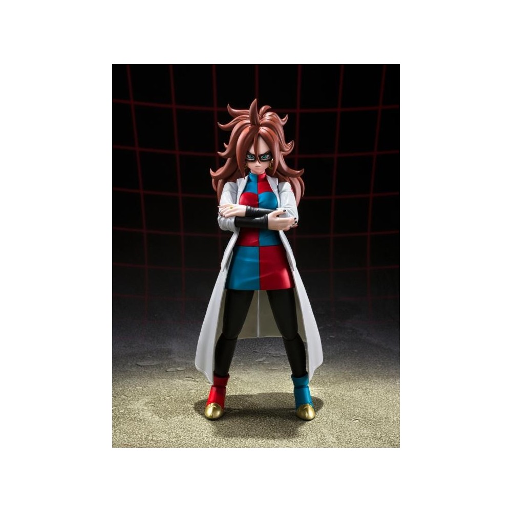 BANDAI DRAGON BALL FIGHTER Z ANDROID 21 S.H. FIGUARTS ACTION FIGURE