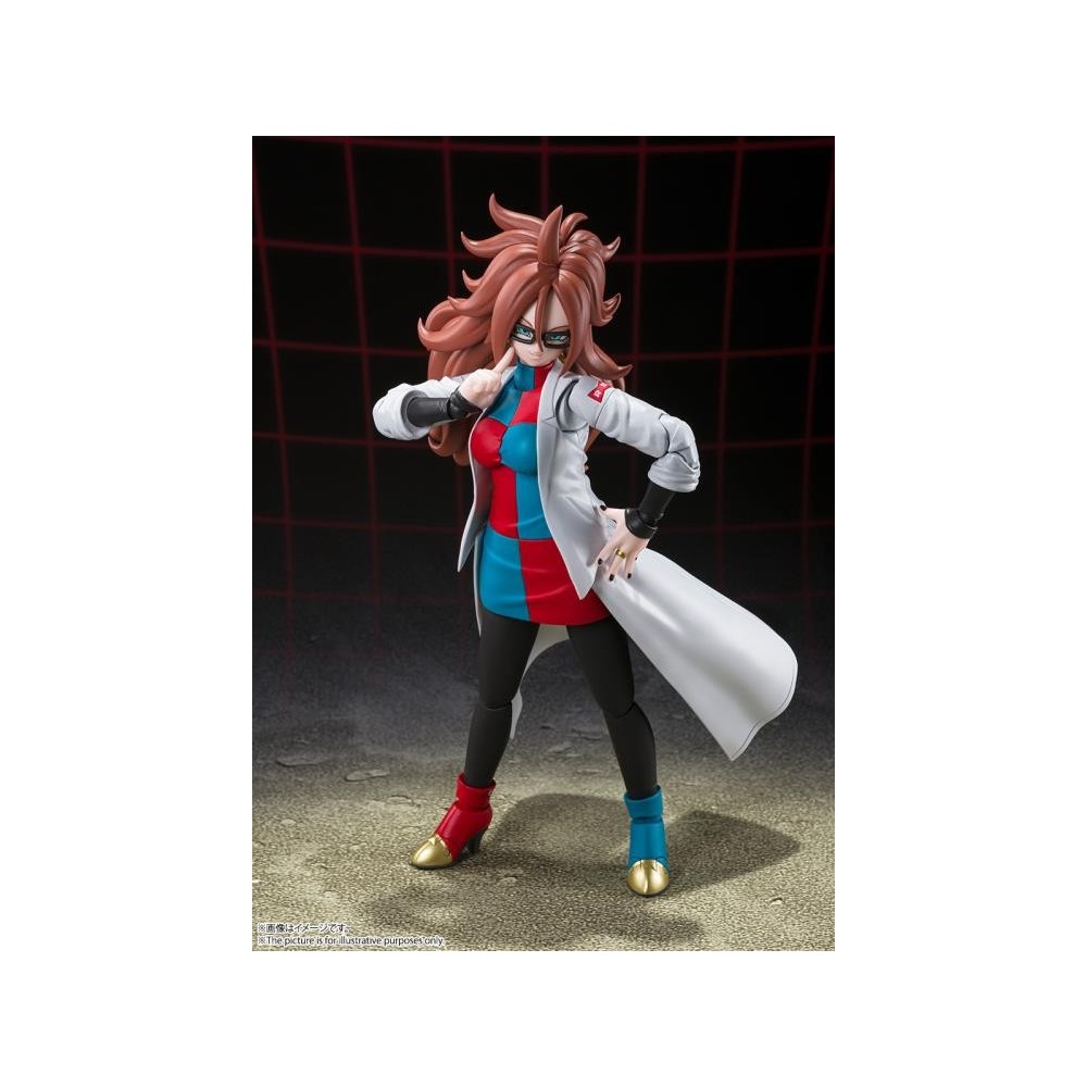 BANDAI DRAGON BALL FIGHTER Z ANDROID 21 S.H. FIGUARTS ACTION FIGURE