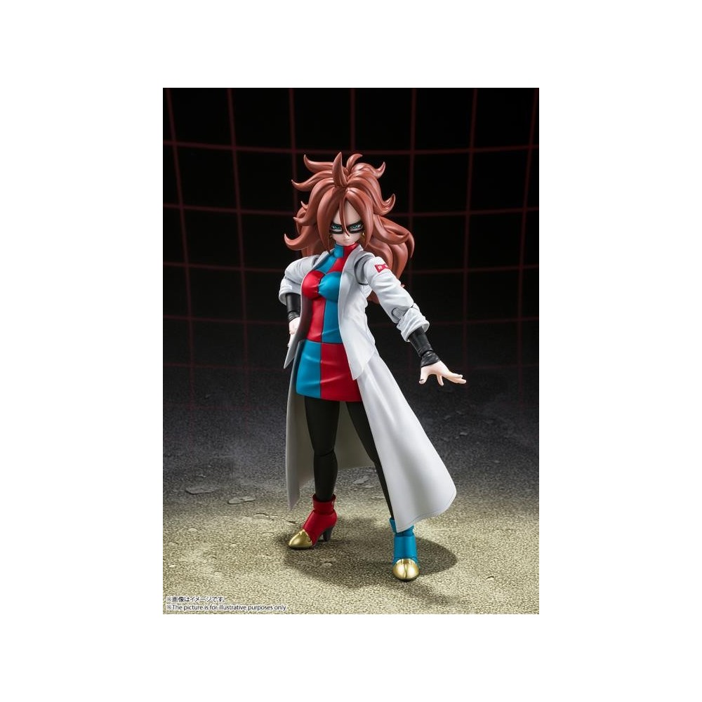 BANDAI DRAGON BALL FIGHTER Z ANDROID 21 S.H. FIGUARTS ACTION FIGURE