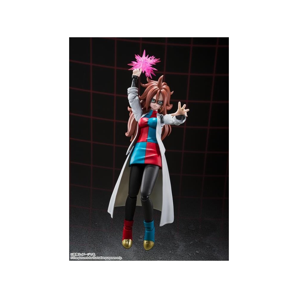 BANDAI DRAGON BALL FIGHTER Z ANDROID 21 S.H. FIGUARTS ACTION FIGURE