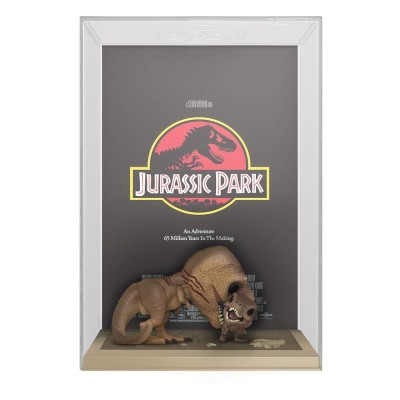 FUNKO JURASSIC PARK FUNKO POP! MOVIE POSTER TYRANNOSAURUS REX & VELOCIRAPTOR BOBBLE HEAD