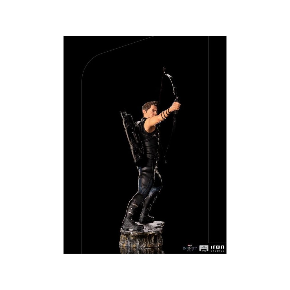IRON STUDIOS THE INFINITY SAGA HAWKEYE BATTLE OF NY BDS ART SCALE 1/10 STATUE FIGURE