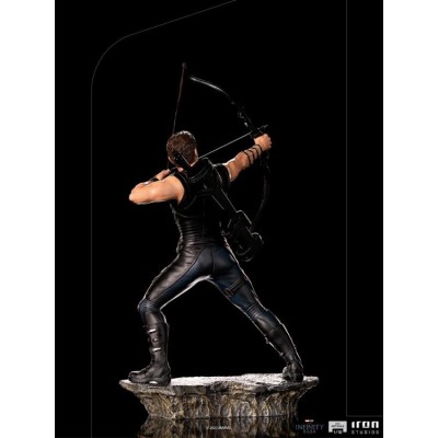 THE INFINITY SAGA HAWKEYE BATTLE OF NY BDS ART SCALE 1/10 STATUA FIGURE IRON STUDIOS
