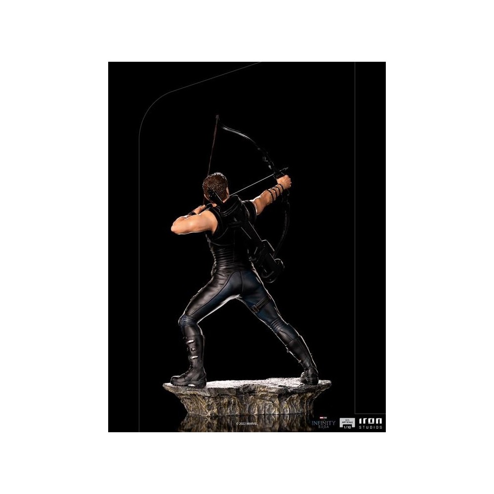 IRON STUDIOS THE INFINITY SAGA HAWKEYE BATTLE OF NY BDS ART SCALE 1/10 STATUE FIGURE