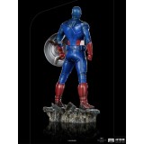 THE INFINITY SAGA CAPTAIN AMERICA BATTLE OF NY BDS ART SCALE 1/10 STATUA FIGURE IRON STUDIOS