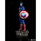 IRON STUDIOS THE INFINITY SAGA CAPTAIN AMERICA BATTLE OF NY BDS ART SCALE 1/10 STATUE FIGURE