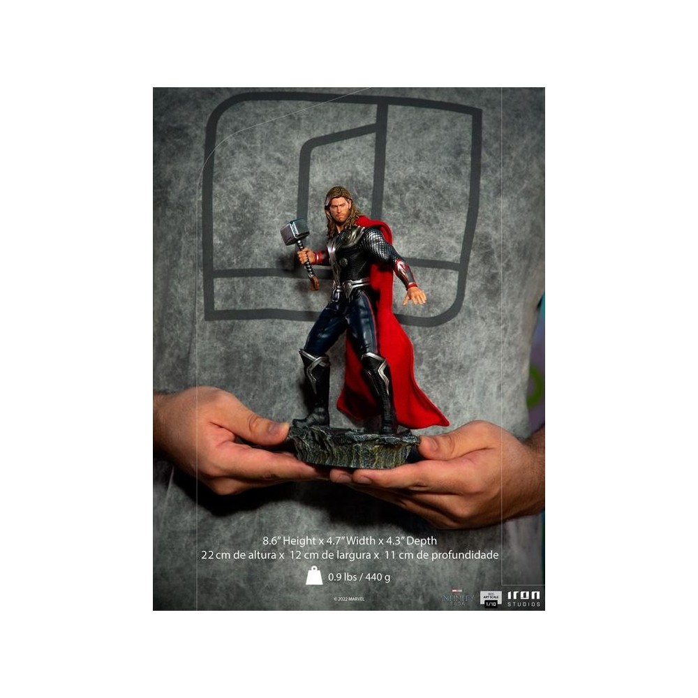 IRON STUDIOS THE INFINITY SAGA THOR BATTLE OF NY BDS ART SCALE 1/10 STATUE FIGURE