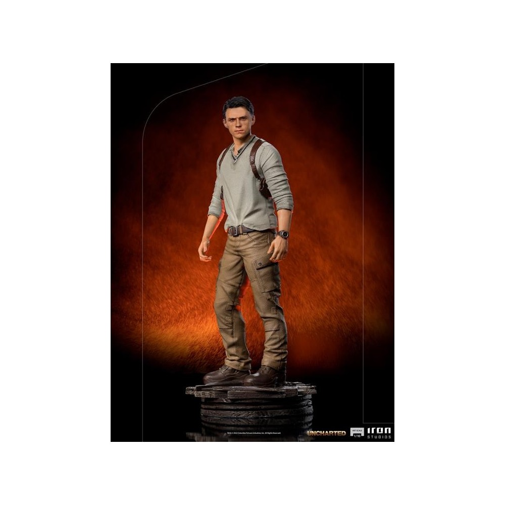UNCHARTED NATHAN DRAKE BDS ART SCALE 1/10 STATUA FIGURE IRON STUDIOS