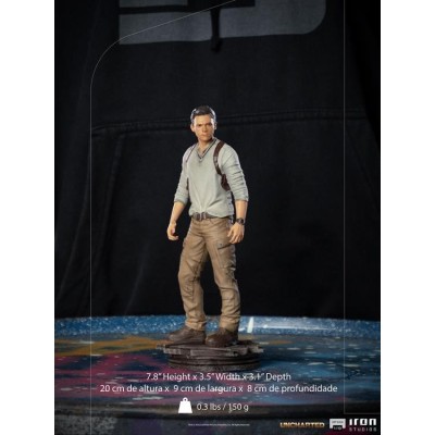 UNCHARTED NATHAN DRAKE BDS ART SCALE 1/10 STATUA FIGURE IRON STUDIOS