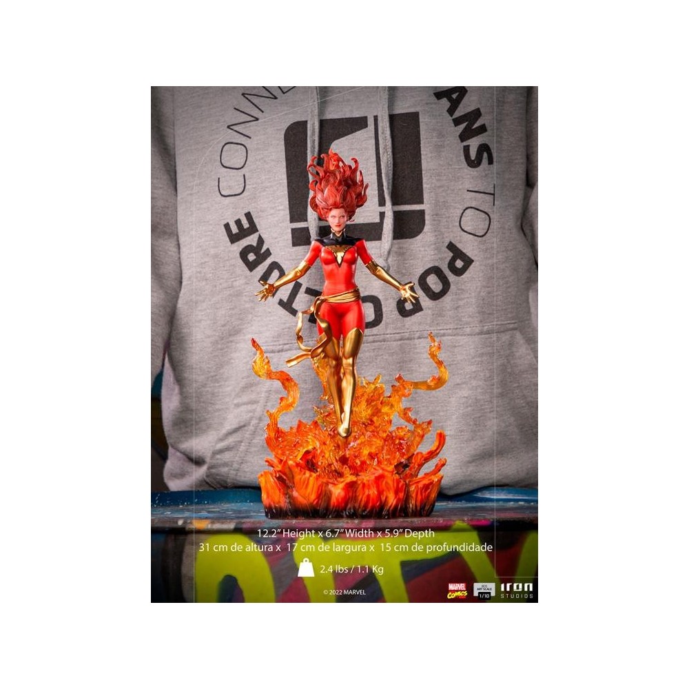 IRON STUDIOS MARVEL X-MEN PHOENIX BDS ART SCALE 1/10 STATUE FIGURE