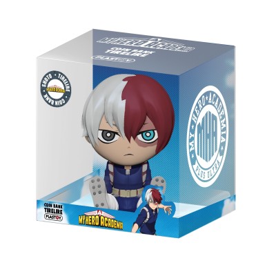 MY HERO ACADEMIA SHOTO TODOROKI COIN BANK SALVADANAIO PLASTOY