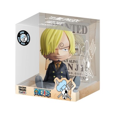 ONE PIECE SANJI COIN BANK SALVADANAIO PLASTOY
