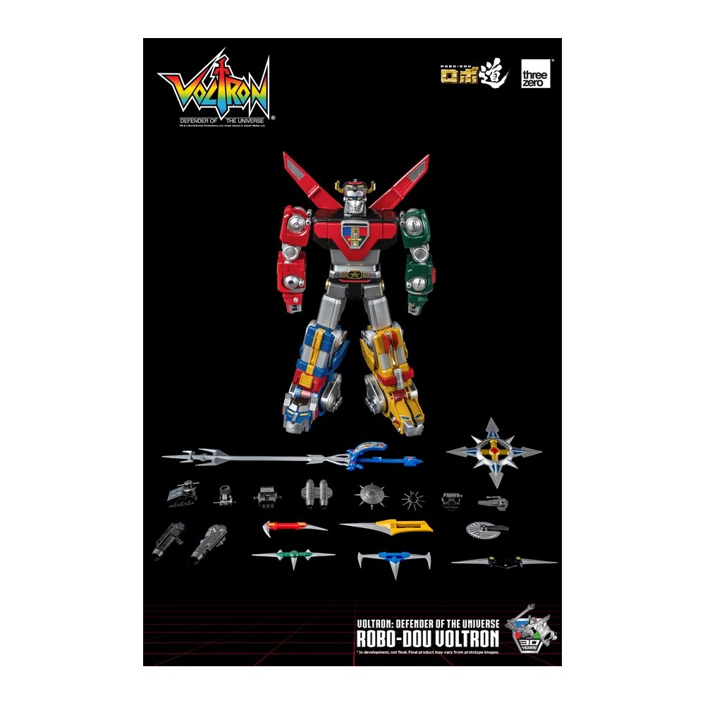 THREEZERO VOLTRON ROBO-DOU 27CM ACTION FIGURE