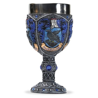 ENESCO HARRY POTTER CORVONERO RAVENCLAW LOGO GOBLET RESIN