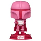 FUNKO POP! VALENTINE STAR WARS THE MANDALORIAN BOBBLE HEAD KNOCKER FIGURE FUNKO