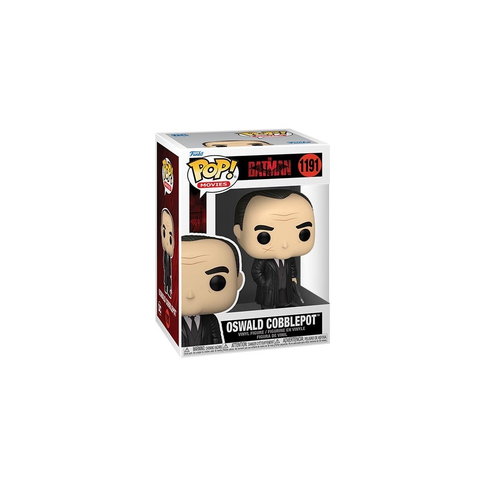 FUNKO FUNKO POP! THE BATMAN - OSWALD COBBLEPOT BOBBLE HEAD FIGURE