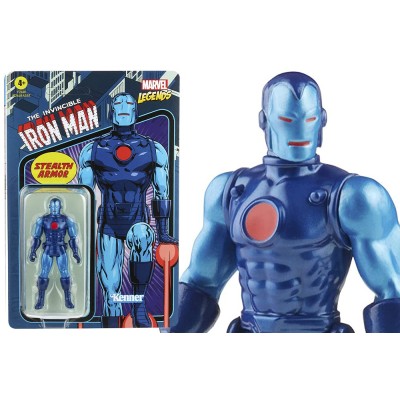MARVEL LEGENDS RETRO COLLECTION STEALTH SUIT IRON MAN ACTION FIGURE HASBRO