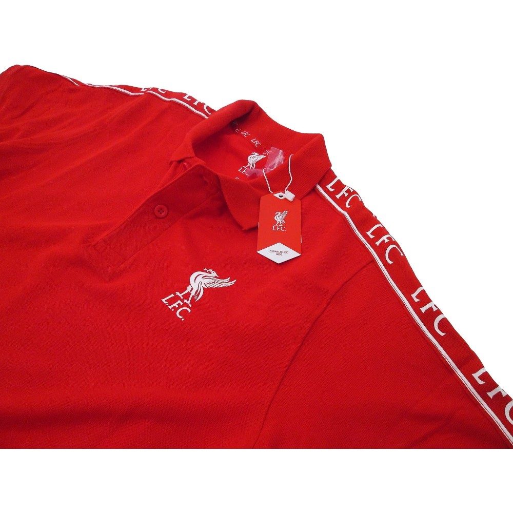 MAGLIA T SHIRT POLO UFFICIALE LIVERPOOL ROSSA