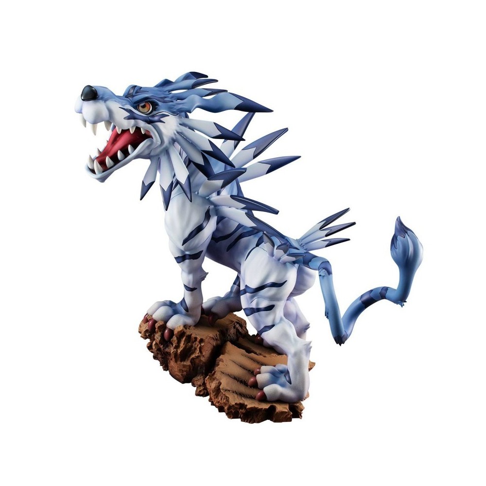 MEGAHOUSE DIGIMON ADVENTURE GARURUMON BATTLE GEM STATUE FIGURE