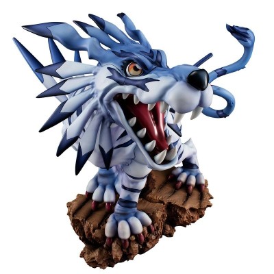 DIGIMON ADVENTURE GARURUMON BATTLE GEM STATUA FIGURE MEGAHOUSE